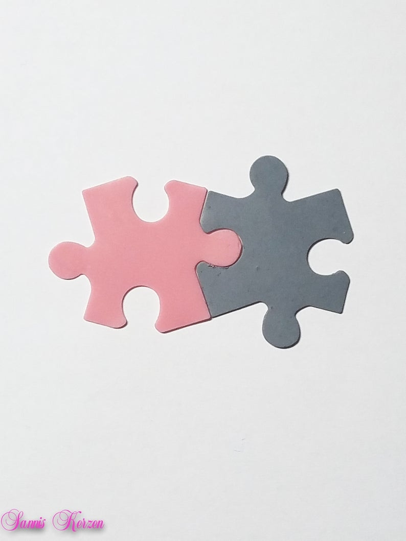 Wachs-Puzzelteile