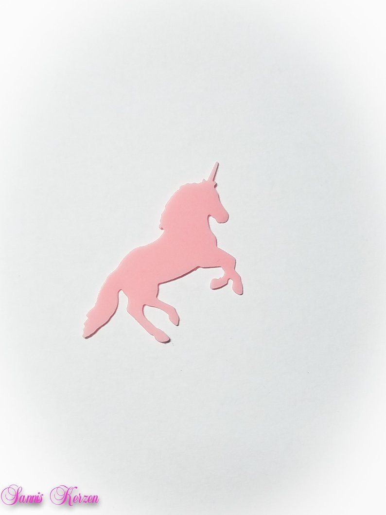 kleines Wachs-Einhorn