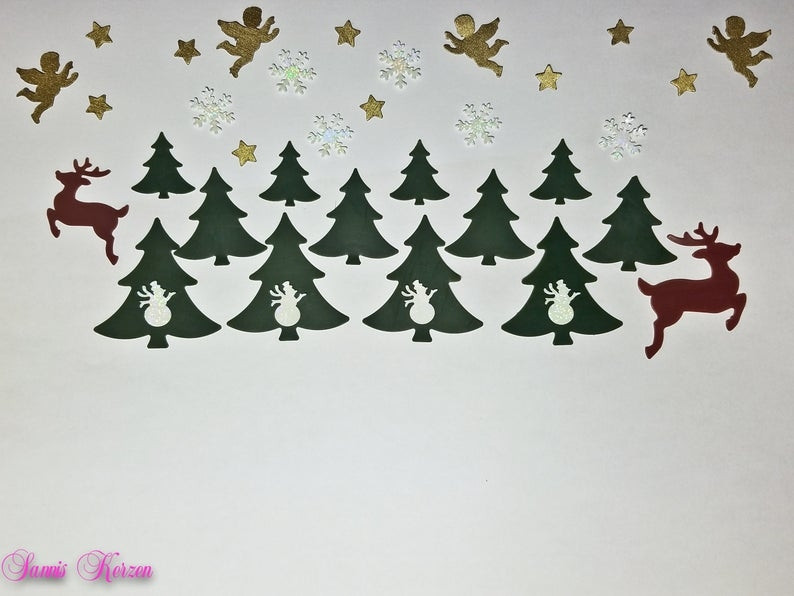 Bastelset Advent Adventskranzkerzen