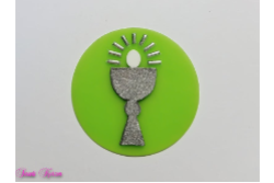 Wachs-Kreis mit Kelch
