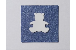 Wachs-Kreis mit Teddybär