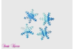 Wachs-Schneeflocken 