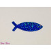 Wachs-Regenbogenfisch glitzernd