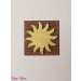 Wachs-Quadrat mit Sonne