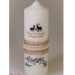 Hochzeitskerze "Berglandschaft"